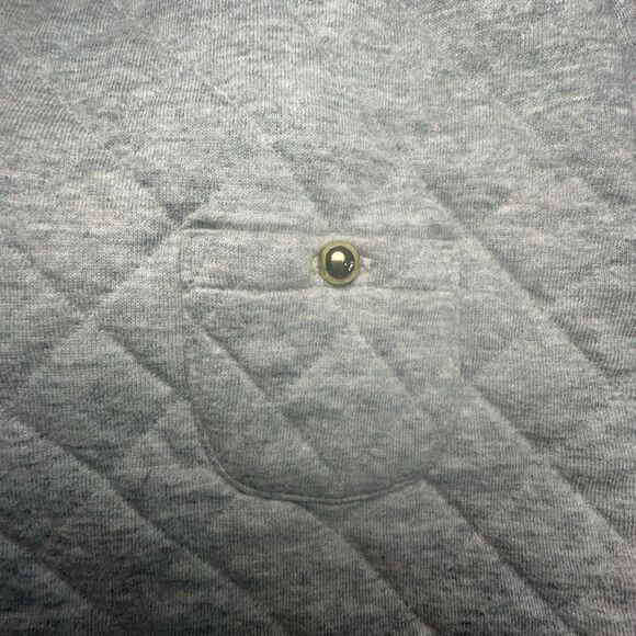 NEW Janie and Jack Riding Lesson Faux Fur Collar Gray Quilted Dress 6 to 12 mo. - Picture 9 of 10